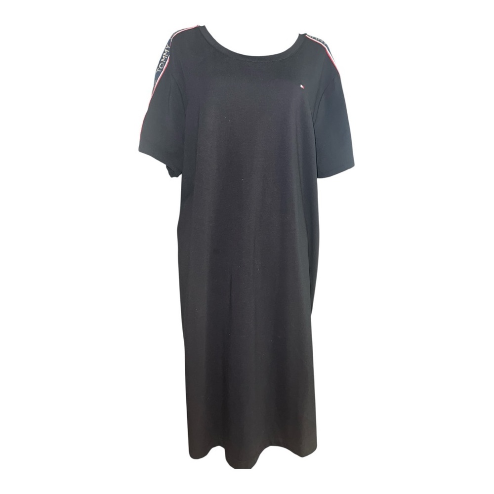 Tommy Hilfiger Black Logo Dress - Picture 5 of 8